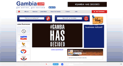 Desktop Screenshot of gambia.com